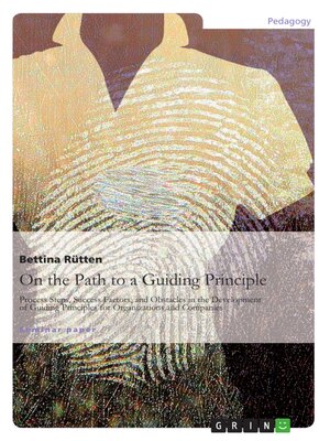 cover image of On the Path to a Guiding Principle